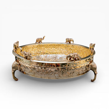 Brass Decorative Elephant Uruli