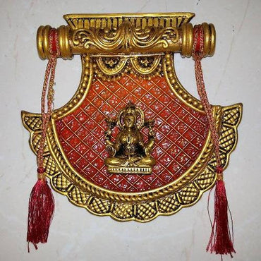 Small Fan Mural Ganesh/Laxmi/Saraswati Inactive