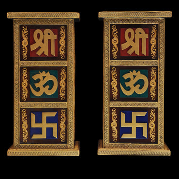 Shree Om Swastik Cansole Table Set (2pcs./set)