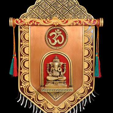 Small Oblong Mural Ganesh