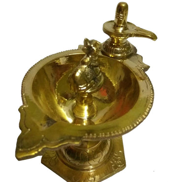 Pradhosha Vliakku,Brass Pradhosha Lamp with Shiv Linga and Nandhi,Pradosha murthy vilakku