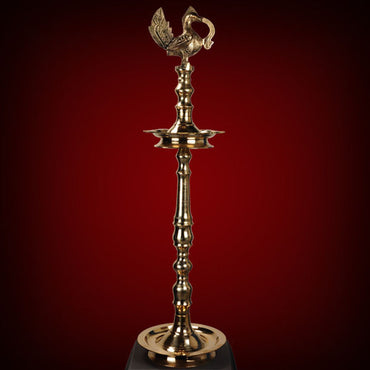 Annapakshi Vilakku, South Indian Traditional Vilakku,Brass Oil Lamp Kuthu Vilakku,