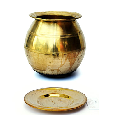 Buy Bronze Pongal Rice Cooking Pot,Handcrafted Traditional Bronze Pot,Bronze Pot,Vengala Panai,Kansya Patra,Kancina Patre,Kumbakonam Special