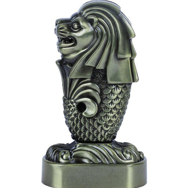 Lion Head Copper Metal Animal Figurine