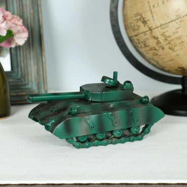 Green Military Open Tanker Panzer