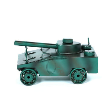 Green Military Tank Panzer Miniature Showpiece