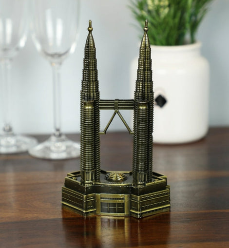 Malaysia Twin Tower Vintage Miniature Showpiece