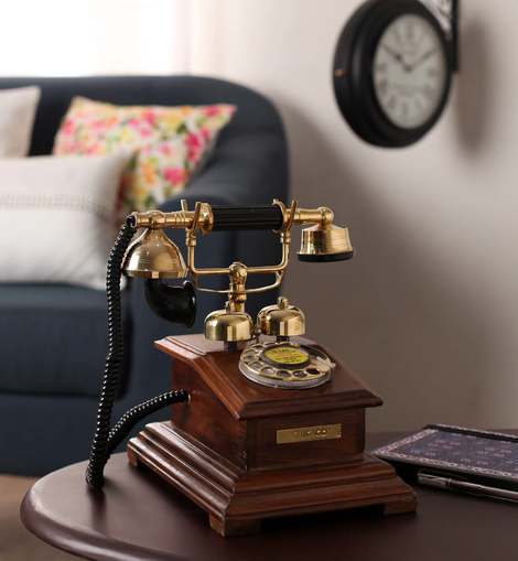 Antique Style Fully Functioning Vintage Chicago Telephone