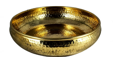 Diwali/Wedding/Festive Celebration Hammered Urli Made of Brass