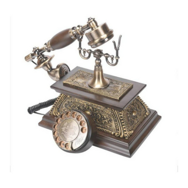 Retro Rotary Phone, Vintage Corded Landline Phones Old Fashioned Home and Office Telephone with Redial Functions