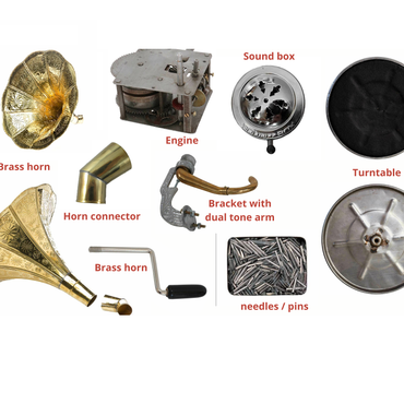 Buy Gramophone Turntable Horn Needle Key Parts Online