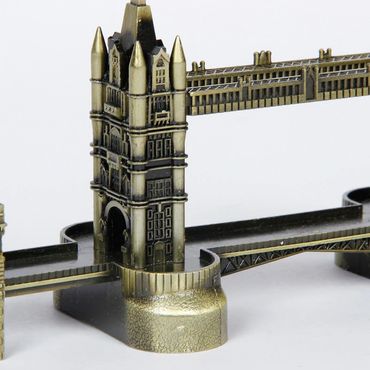 Bronze Iron London Souvenir Tower Bridge Showpiece