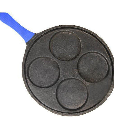 Pre-Seasoned Cast Iron Uttapam Tawa,Uttapam Maker,Pancake Pan,Mini Dosa For Kids,Omelette Pan,Kuzhi Omelette
