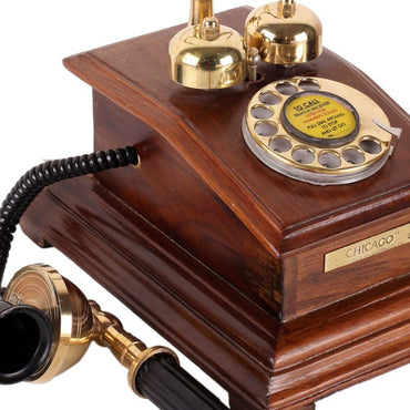 Antique Style Fully Functioning Vintage Chicago Telephone